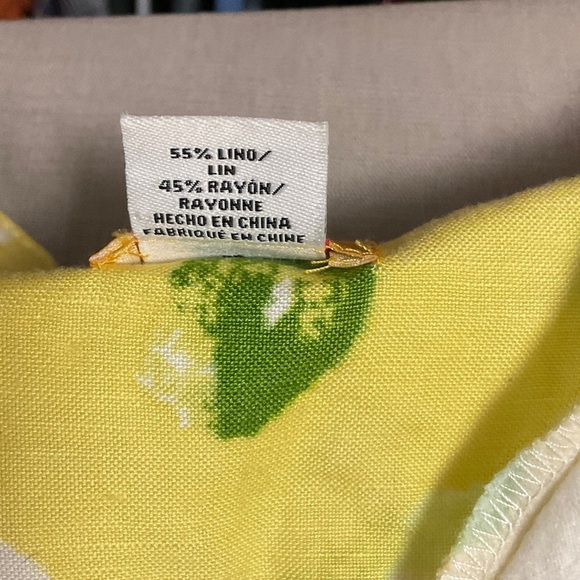 Ruby Rd. Floral Blazer - Yellow, Green, White - Picture 8 of 8